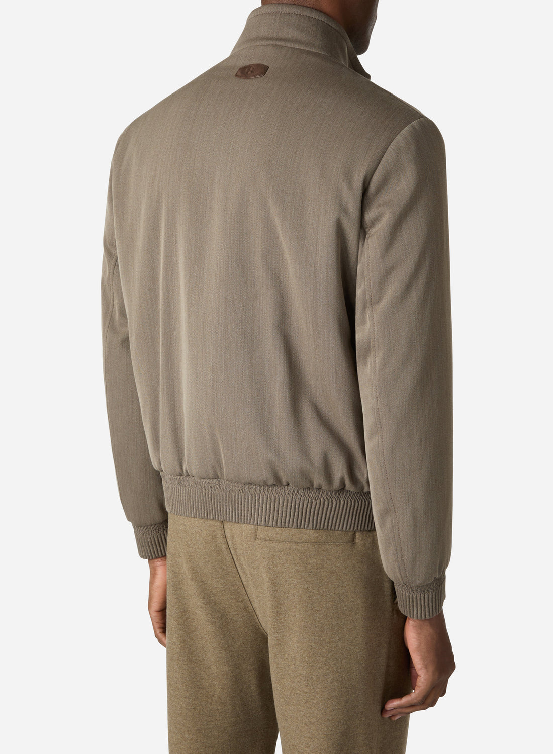 TECHNICAL WOOL BLOUSON