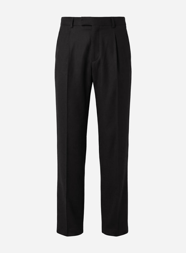WOOL SINGLE PLEAT PANT