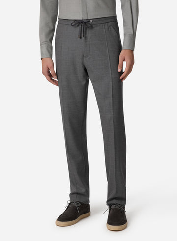 WOOL JOGGER PANTS