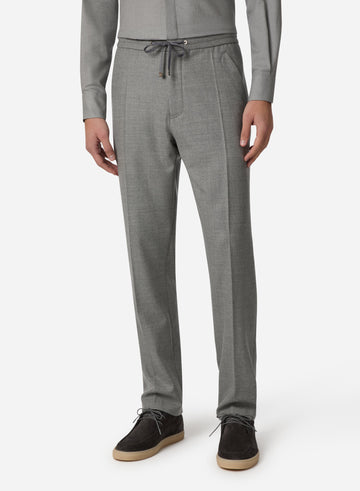 WOOL JOGGER PANTS