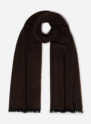 CASHMERE HERRINGBONE SCARF