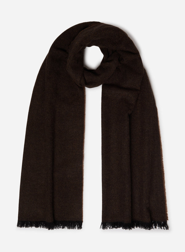 CASHMERE HERRINGBONE SCARF