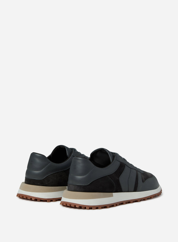 SUEDE AND LEATHER MCLEAN SNEAKER