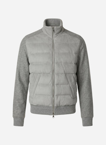 CASHMERE GOOSE DOWN JACKET