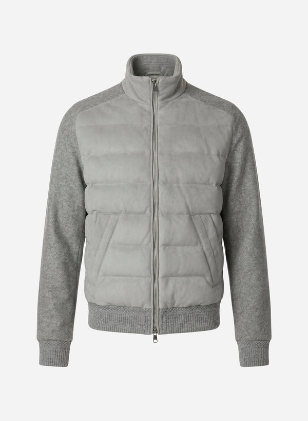 CASHMERE GOOSE DOWN JACKET