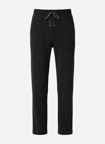 COTTON AND CASHMERE DRAWSTRING PANTS