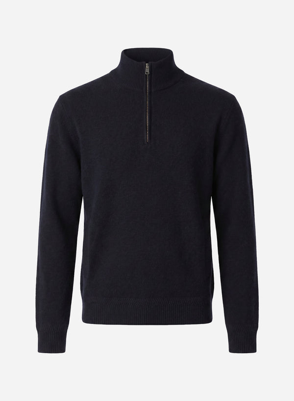 CASHMERE HALF-ZIP