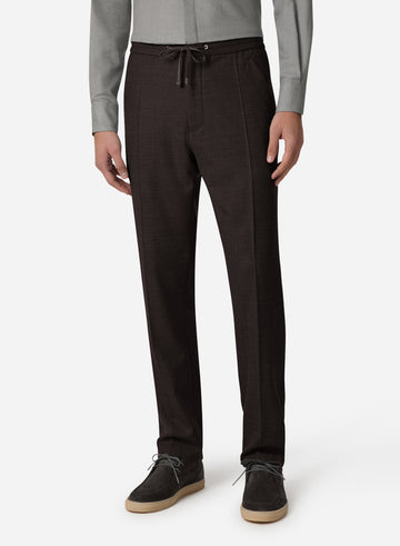 WOOL JOGGER PANTS
