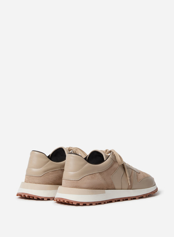 SUEDE AND LEATHER MCLEAN SNEAKER