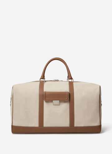 CANVAS AND LEATHER WEEKENDER