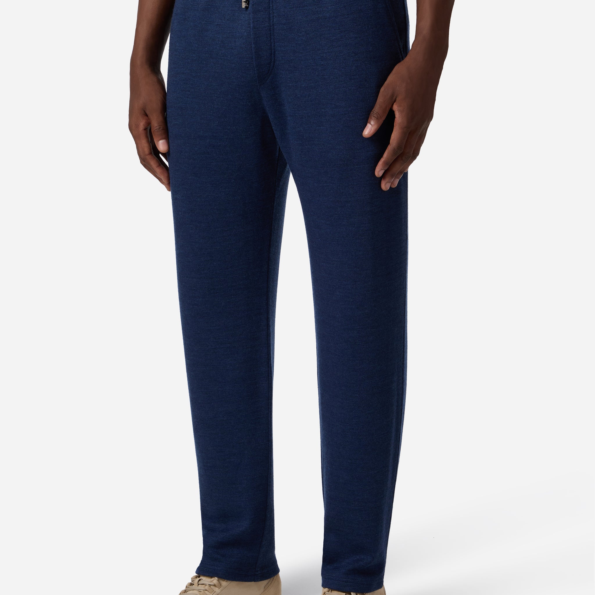 LINEN WOOL JOGGER PANTS