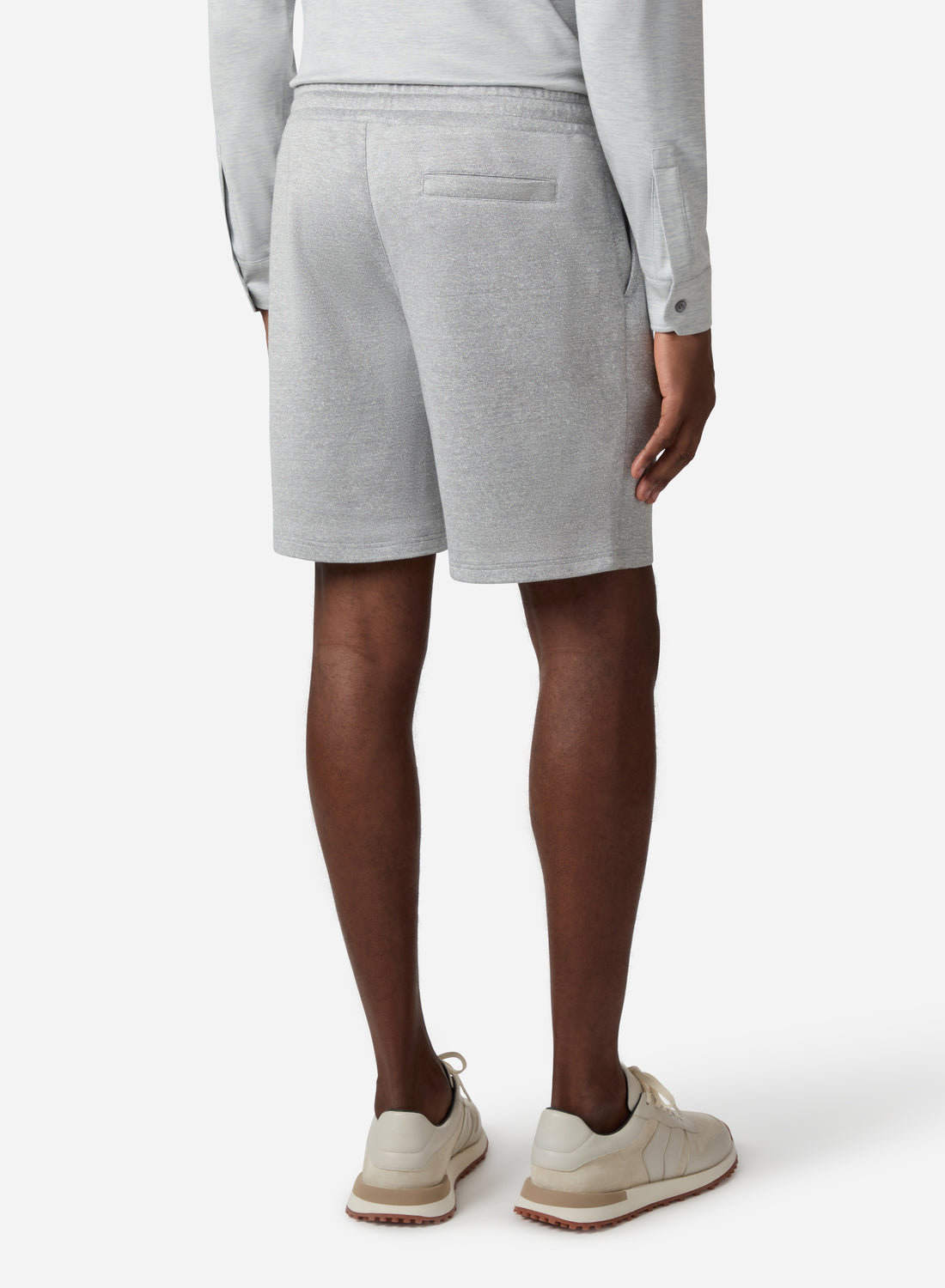 LINEN SILK COTTON SHORT PANTS