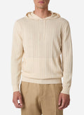 Brett Johnson LINEN AND COTTON HOODIE