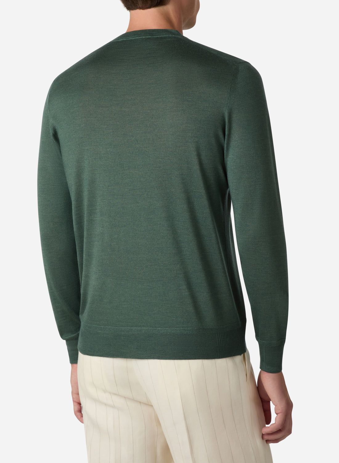 CASHMERE AND SILK CREWNECK