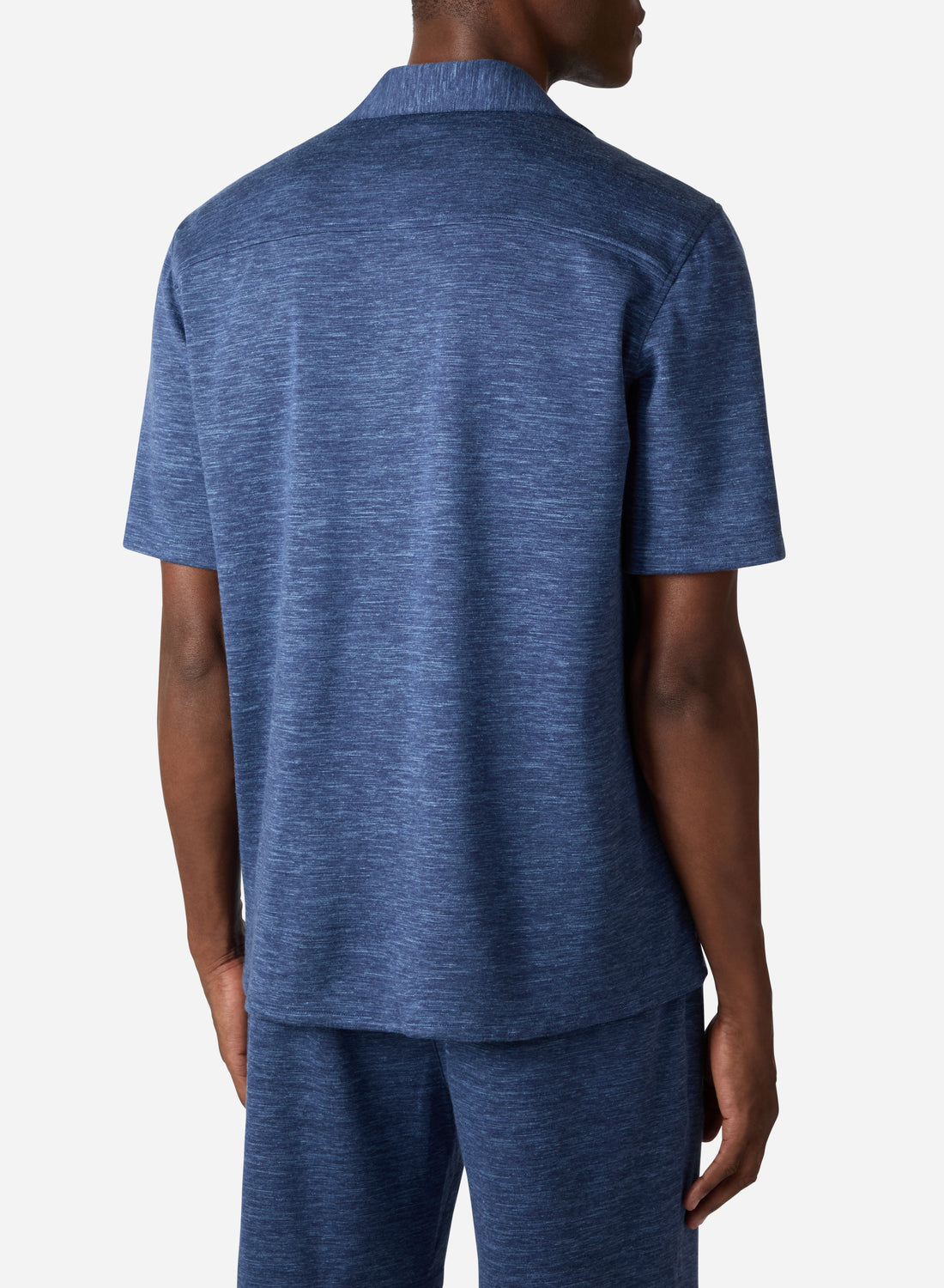 WOOL SILK LINEN CUBAN SHIRT