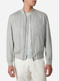 Brett Johnson WOOL SILK LINEN BOMBER