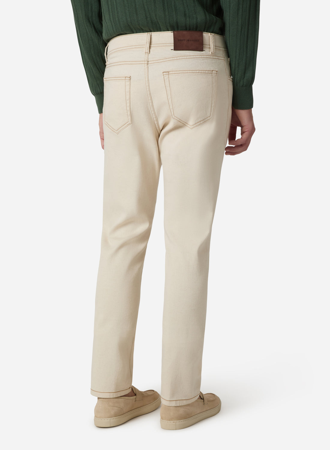 COTTON LINEN 5 POCKET DENIM