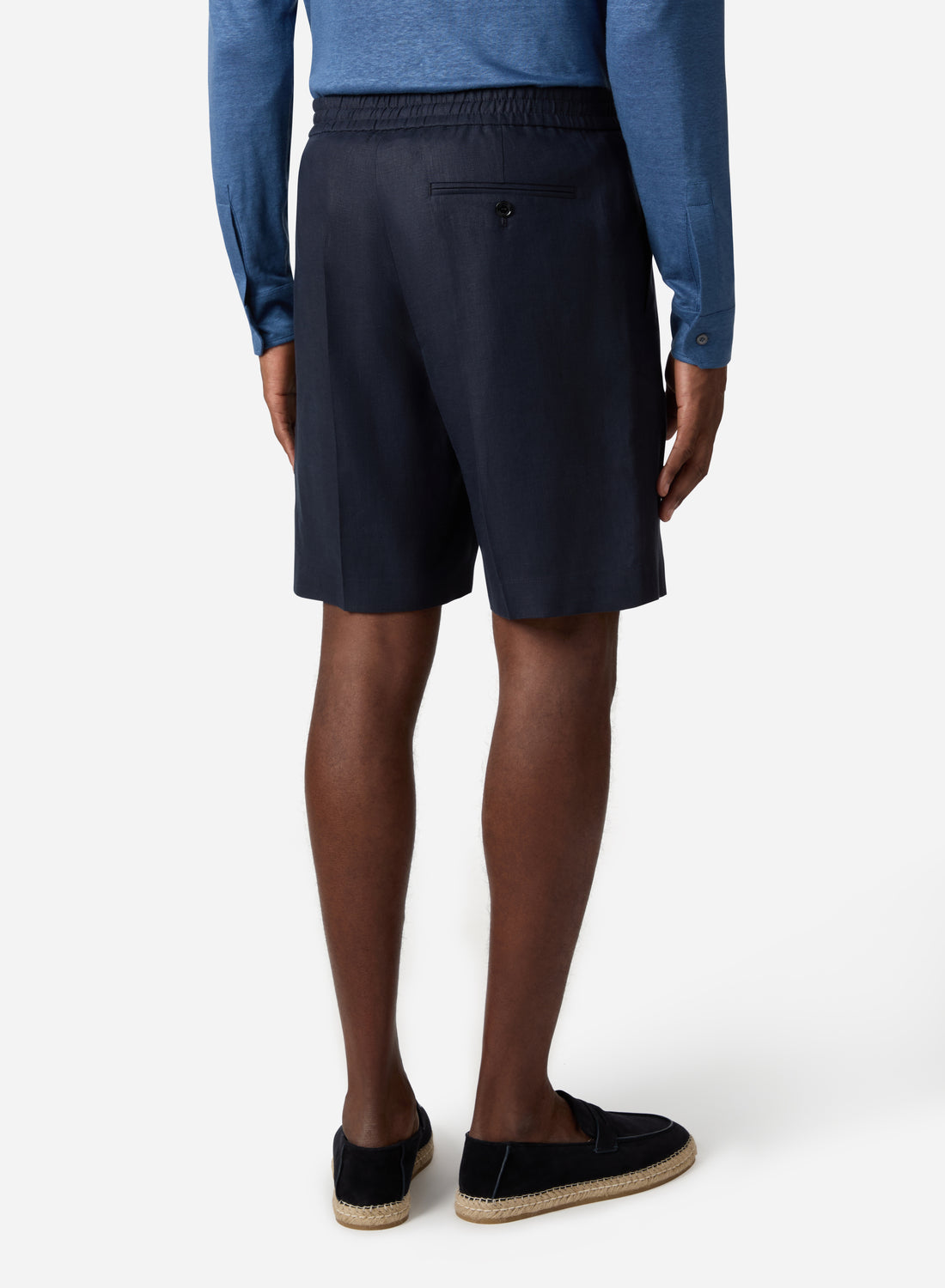 LINEN DRAWCORD SHORT PANT