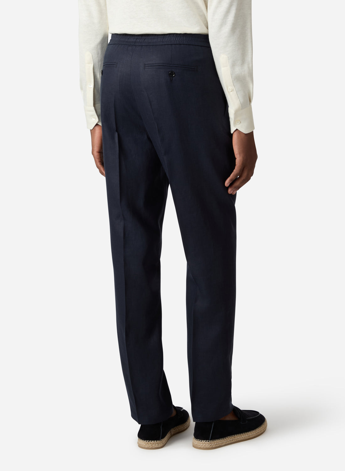 LINEN DRAWCORD PANT