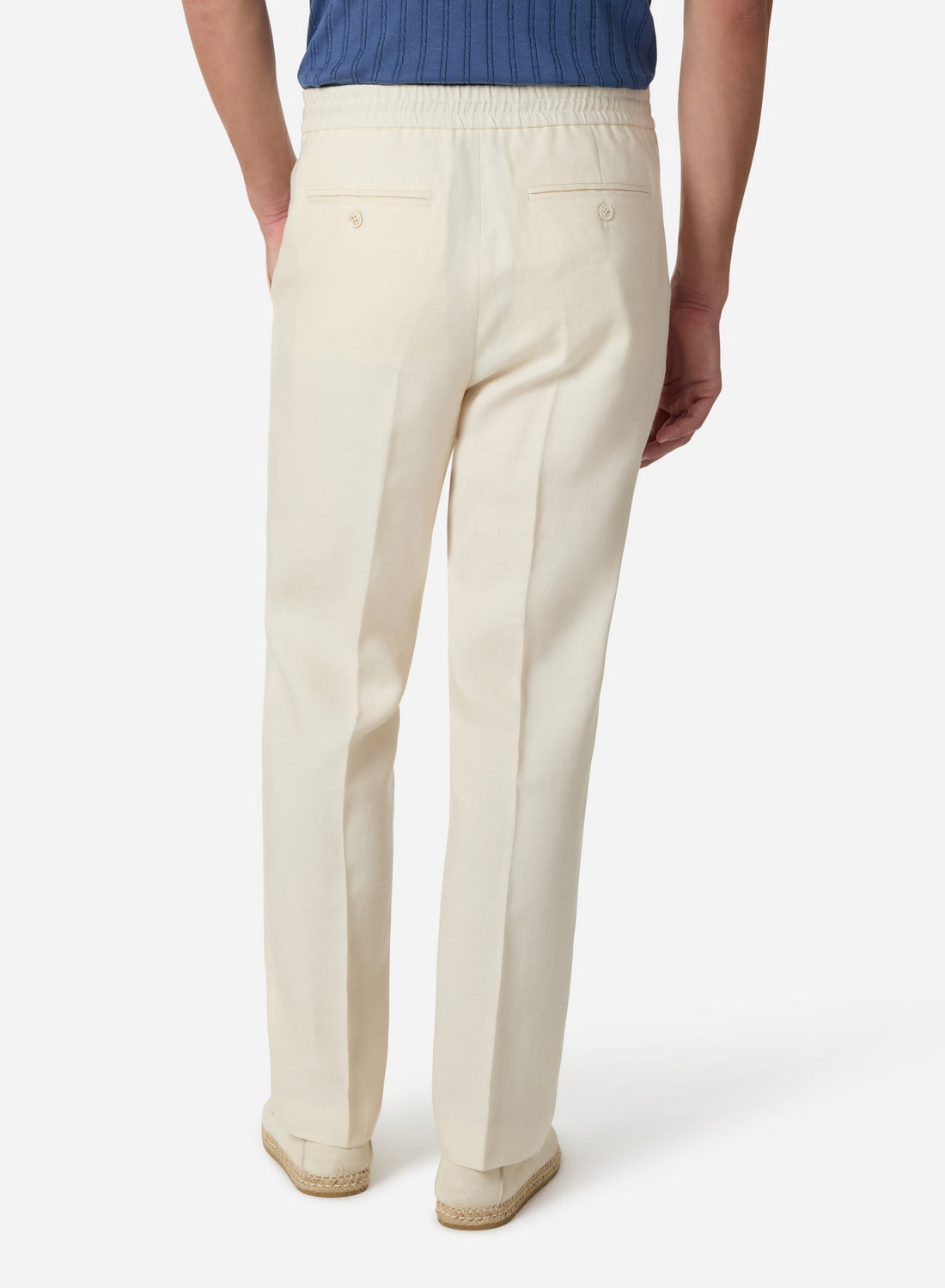 LINEN DRAWCORD PANT